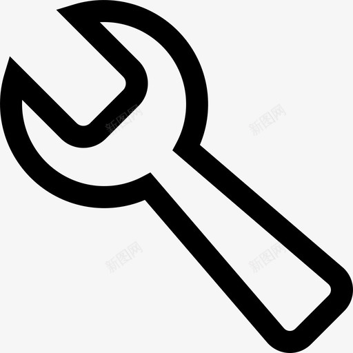 0602wrench2svg_新图网 https://ixintu.com 0602wrench2