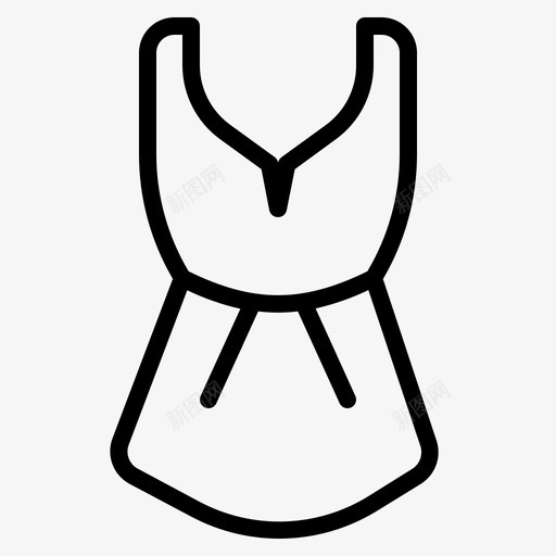 连衣裙服装长袍svg_新图网 https://ixintu.com 连衣裙 服装 长袍 套装 时尚 女性 日系
