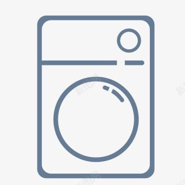 日常家电洗衣机图标
