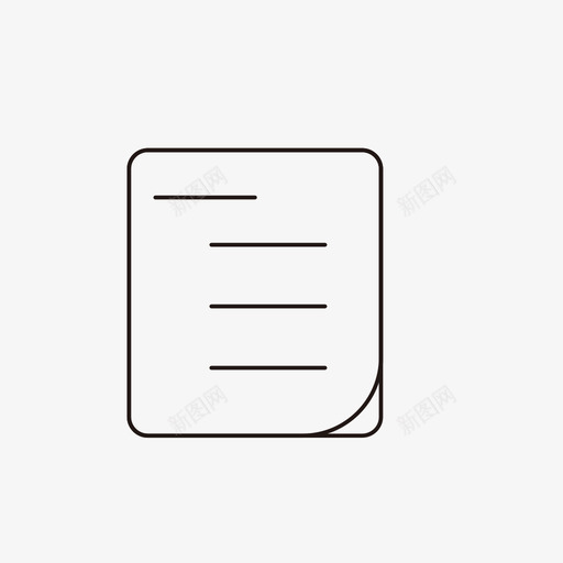 便利贴svg_新图网 https://ixintu.com 便利 填充 线性 扁平 手绘 简约