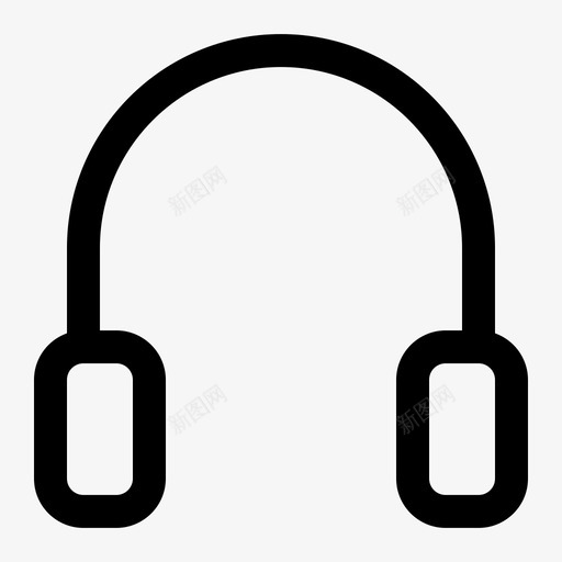earphonesvg_新图网 https://ixintu.com earphone