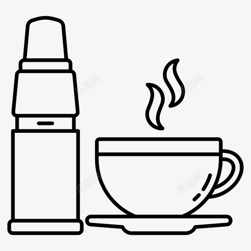 茶杯凉茶热饮料svg_新图网 https://ixintu.com 饮料 茶杯 凉茶 热饮 热茶 食品 系列 图标