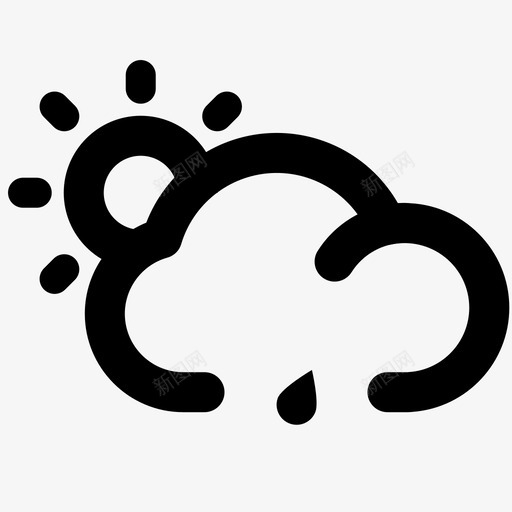 iconweather转曲04svg_新图网 https://ixintu.com iconweather 转曲