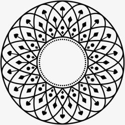 几何创意神秘花纹图案AI矢量印刷50几何创意神秘花素材