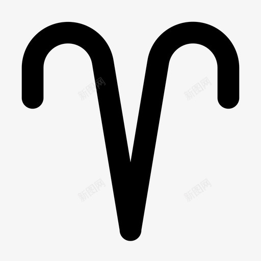 白羊座天文学星座svg_新图网 https://ixintu.com 白羊座 天文学 星座 黄道 十二 希腊 占星术 轮廓