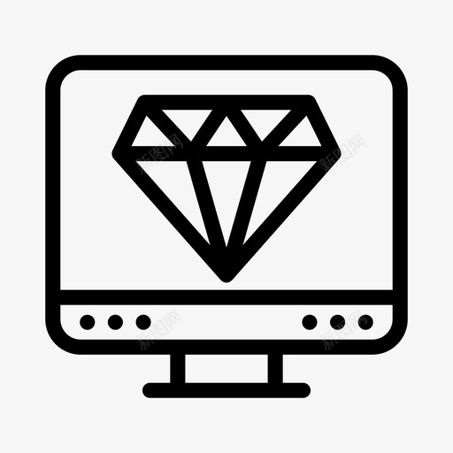 屏幕钻石艺术设计svg_新图网 https://ixintu.com 屏幕 钻石 艺术 设计 质量 开发 字形