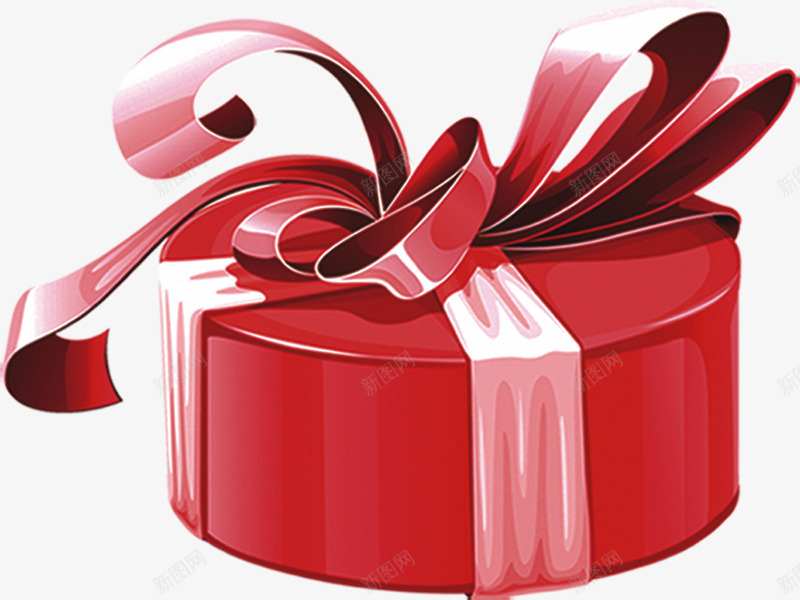 00643简洁设计一个红色的圆形礼品盒子高清礼盒png免抠素材_新图网 https://ixintu.com 00643 简洁 设计 一个 红色 圆形 礼品 礼品盒 盒子 高清 礼盒