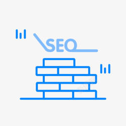 SEO排名相关图标矢量图seo优化排名式商情推广高清图片