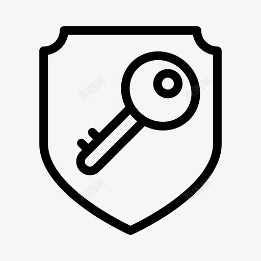 密钥屏蔽锁保护svg_新图网 https://ixintu.com 密钥 屏蔽 安全 保护 互联网 一行 字形