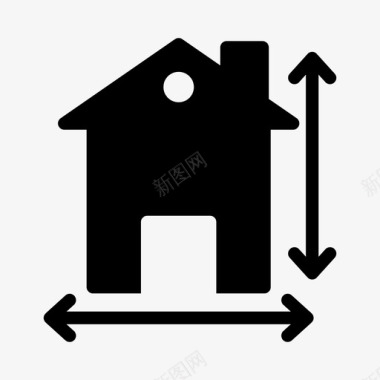 蓝图之家建筑住宅图标