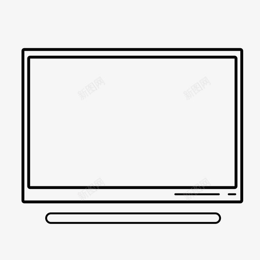 电视01svg_新图网 https://ixintu.com 电视