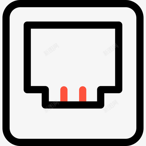 有线网svg_新图网 https://ixintu.com 有线网 多色 线性