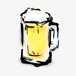 手绘卡通日式居酒屋透明图案手账AI矢量17手绘卡通素材