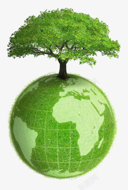 地球ECO保护地球装饰素材