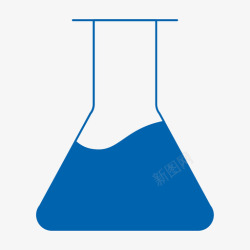 三角烧瓶化学实验5高清图片