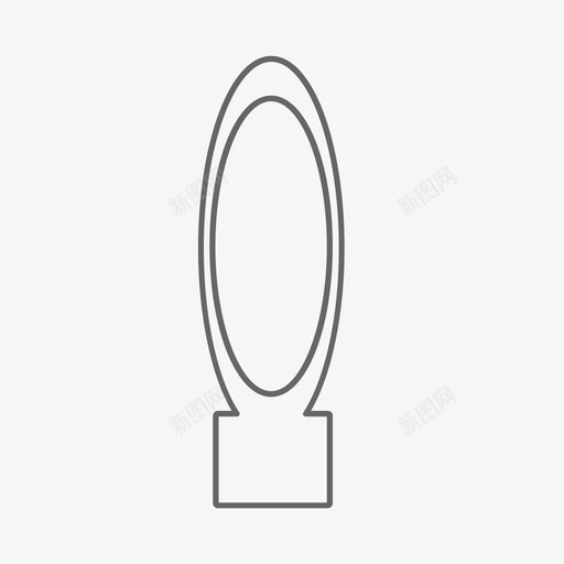 穿衣镜svg_新图网 https://ixintu.com 穿衣镜
