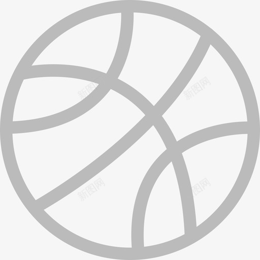 篮球馆svg_新图网 https://ixintu.com 篮球 球馆 线性 单色