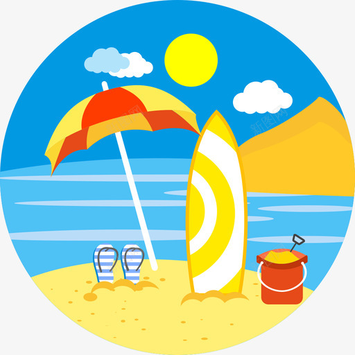 beach1206958easyicsvg_新图网 https://ixintu.com beach1206958easyic