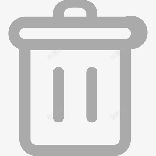 icon垃圾桶svg_新图网 https://ixintu.com 垃圾桶