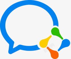圆icon微信企业微信logo高清图片