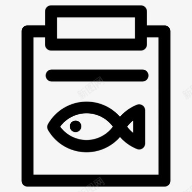流程单鱼苗管理图标