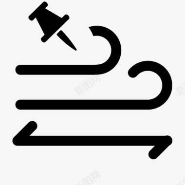 固定左右风图标
