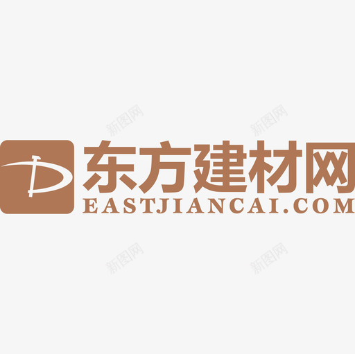 东方建材网logo倒svg_新图网 https://ixintu.com 东方建材 东方 建材 网倒