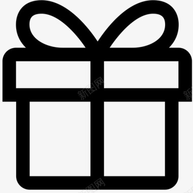 icon客户馈赠礼品申请图标