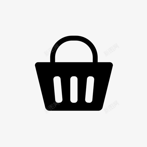 shoppingbagsvg_新图网 https://ixintu.com 简约