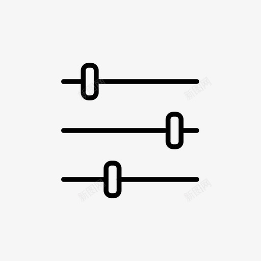 APP个性调节svg_新图网 https://ixintu.com 个性 调节 资源