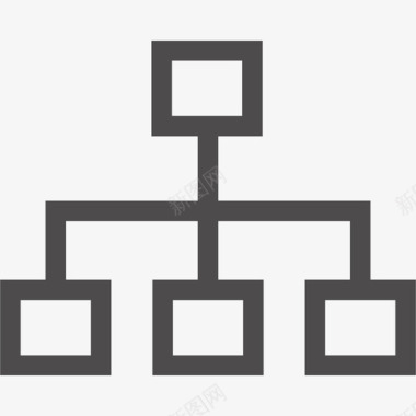决策树算法图标
