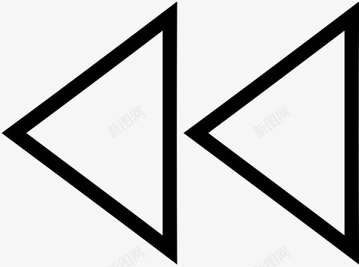 快进快退svg_新图网 https://ixintu.com 快进 快退