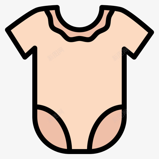 婴儿布生活方式45线性颜色svg_新图网 https://ixintu.com 婴儿 生活方式 线性 颜色