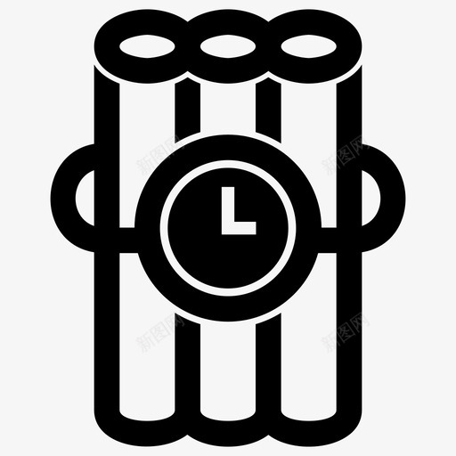 爆炸危险炸药svg_新图网 https://ixintu.com 爆炸 危险 炸药 火灾