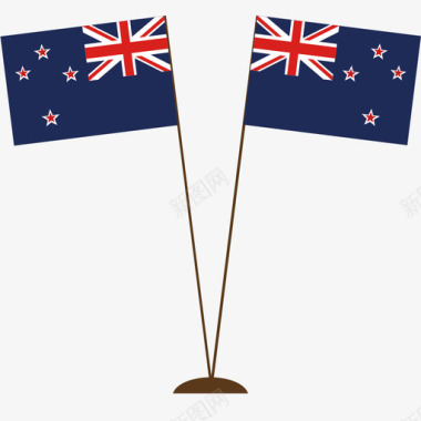 新西兰桌旗图标