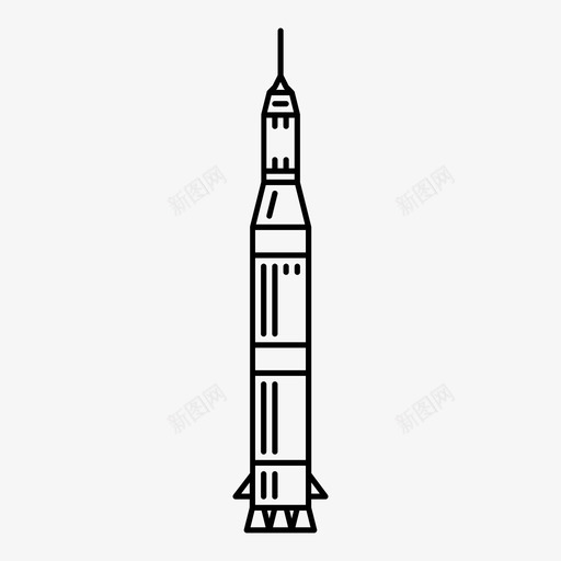 火箭土星联盟号svg_新图网 https://ixintu.com 火箭 土星 联盟 太空