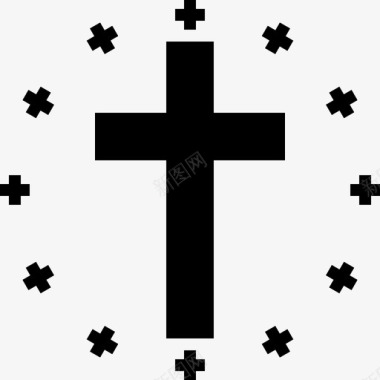 复活节十字架复活节戈伊多姆图标