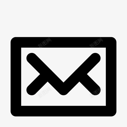 简单电子邮件商务信函svg_新图网 https://ixintu.com 商务 信函 简单 电子邮件