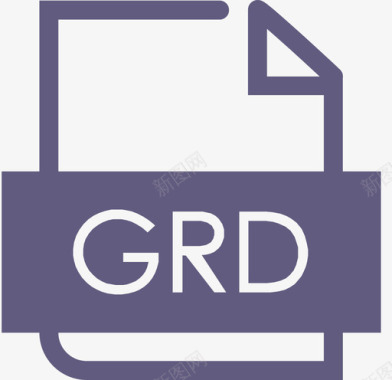 GRID码格式文件图标