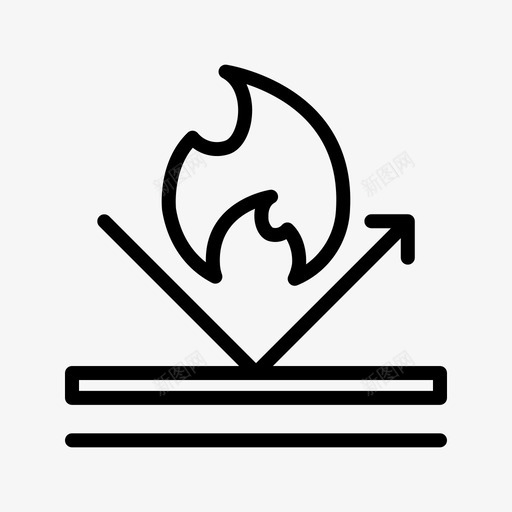 防火织物特征11线性svg_新图网 https://ixintu.com 防火 织物 特征 线性