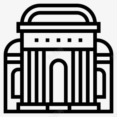 马戏团76号楼直线型图标