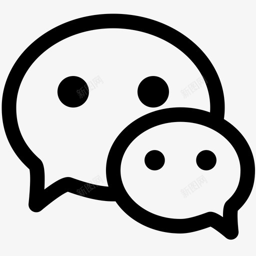 微信管理svg_新图网 https://ixintu.com 微信 管理