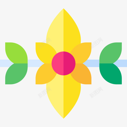 花卉花卉设计18扁平svg_新图网 https://ixintu.com 花卉 设计 扁平