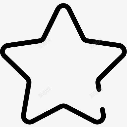 图标评分星星svg_新图网 https://ixintu.com 5星评分 图标 星星 评分