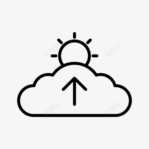 太阳日出天气svg_新图网 https://ixintu.com 太阳 太阳日 日出 天气