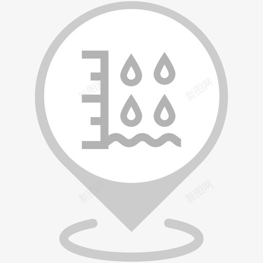 雨量计svg_新图网 https://ixintu.com 雨量计