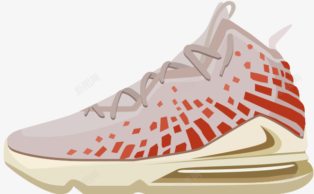 耐克潮鞋NikeShoes耐克潮鞋插画httpswpng_新图网 https://ixintu.com 耐克 潮鞋 插画