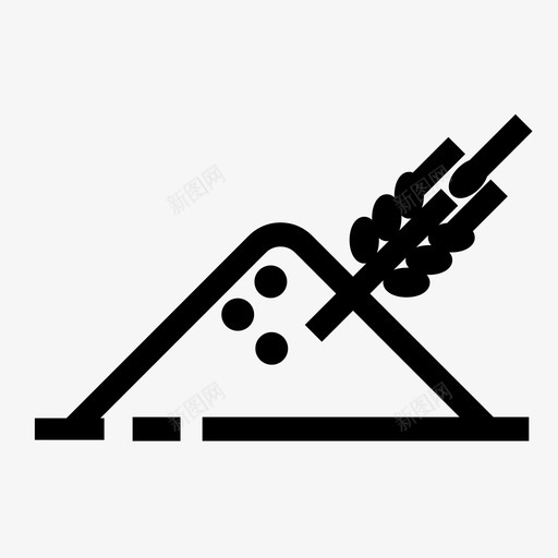 五谷svg_新图网 https://ixintu.com 五谷 线性 单色