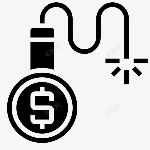 债务炸弹炸药svg_新图网 https://ixintu.com 债务 炸弹 炸药 贷款 风险 税收 字形