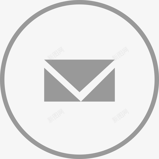邮箱圈svg_新图网 https://ixintu.com 邮箱